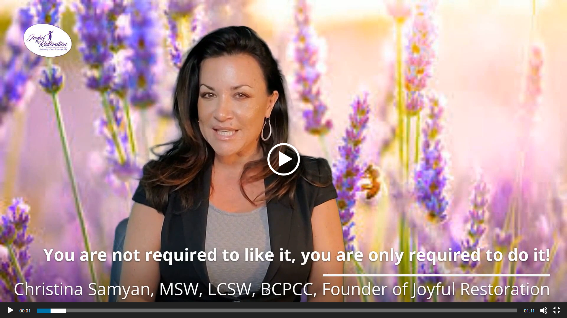 You Are Not Required to Like it, You’re Only Required to Do It!